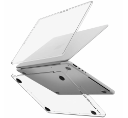 Чехол пластиковый Uniq Vero для MacBook Pro 14&quot; (2023) прозрачный