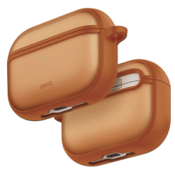 Чехол Uniq Veren для Apple AirPods Pro 3 оранжевый