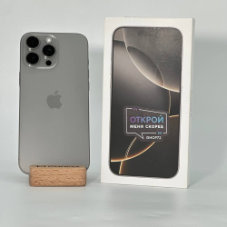 Смартфон Apple iPhone 16 Pro Max 512Гб "натуральный титан" б/у