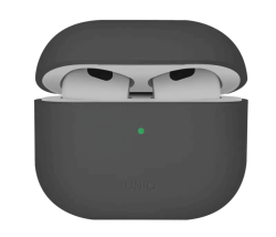 Чехол Uniq Lino для Apple AirPods 4 серый