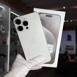 Смартфон Apple iPhone 15 Pro Max 256Гб "белый титан" б/у