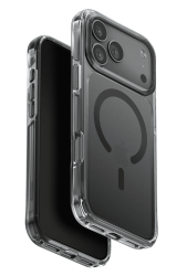 Чехол силиконовый Uniq LifePro Xtreme MagSafe для iPhone 17 Pro Max затемненный