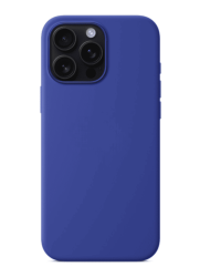 Чехол силиконовый Silicone Case MagSafe для iPhone 15 Pro Max синий