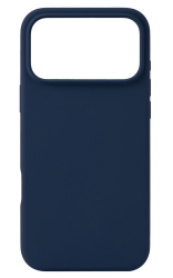 Чехол силиконовый Keephone Rosana с MagSafe для iPhone 17 Pro Max синий