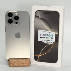 Смартфон Apple iPhone 16 Pro 128Гб "натуральный титан" б/у