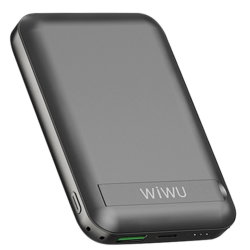 Внешний аккумулятор Wiwu Snap Cube Magnetic Wireless 10000mAh черный