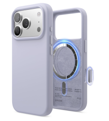 Чехол Elago с MagSafe силиконовый для iPhone 17 Pro лавандовый