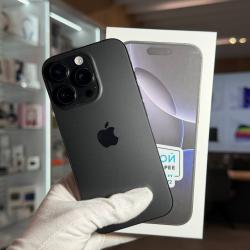 Смартфон Apple iPhone 16 Pro 256Гб "черный титан" б/у
