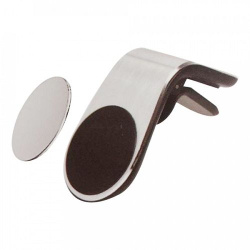 Автомобильный держатель H - CN 318 магнитный в воздуховод серебристый