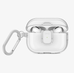 Чехол Uniq Glase Pro для Apple AirPods Pro 2 прозрачный