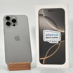 Смартфон Apple iPhone 16 Pro Max 512Гб "натуральный титан" б/у