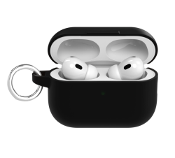 Чехол силиконовый VLP Satin для Apple AirPods Pro 3 черный