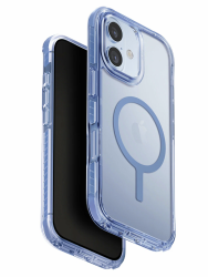 Чехол силиконовый Uniq Combat MagSafe для iPhone 17 синий