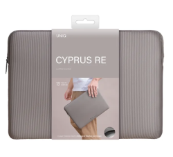 Папка неопреновая водостойкая Uniq Cyprus Laptop Sleeve для ноутбуков 13"/14" серая