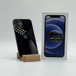 Смартфон Apple iPhone 12 64Гб черный б/у
