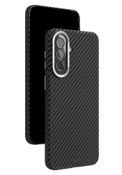 Чехол VLP Grid Case для Samsung Galaxy A37 черный