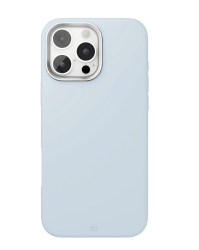 Чехол силиконовый VLP Aster Pro c MagSafe для iPhone 16 Pro Max голубой