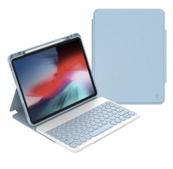 Чехол-клавиатура Wiwu Protective Keyboard Case для iPad 10.9 (2022) голубой