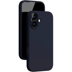 Чехол силиконовый VLP Mist c MagSafe для iPhone 17 темно - синий