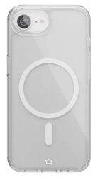 Чехол пластиковый с силиконовыми бортами VLP Crystal с MagSafe для iPhone 16E прозрачный