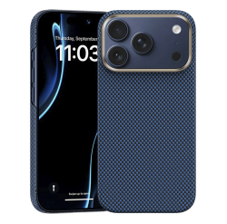 Чехол Keephone Kevlar Norra с MagSafe для iPhone 17 Pro Max синий