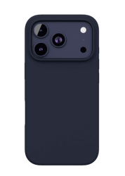 Чехол силиконовый VLP Mist c MagSafe для iPhone 17 Pro Max темно-синий