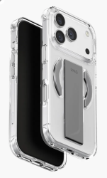 Чехол пластиковый Uniq Heldro Air MagSafe для iPhone 17 Pro Max прозрачный