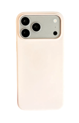 Чехол силиконовый Silicone Case Magsafe для iPhone 17 Pro нежно-розовый