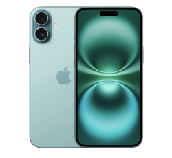 Смартфон iPhone 16 128Гб бирюзовый
