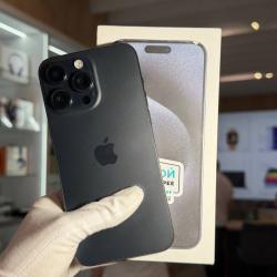 Смартфон Apple iPhone 15 Pro Max 512Гб "синий титан" б/у