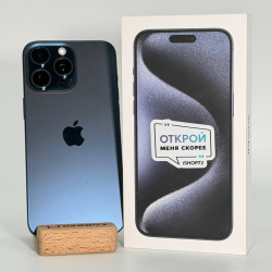 Смартфон Apple iPhone 15 Pro Max 512Гб "синий титан" б/у