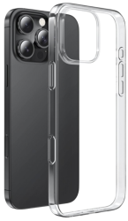 Чехол пластиковый Wiwu для iPhone 16 Pro Max прозрачный