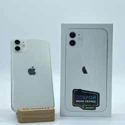 Смартфон Apple iPhone 11 128Гб белый б/у