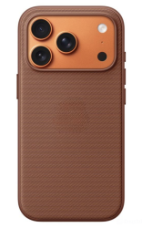Чехол TechWoven Case MagSafe для iPhone 17 Pro терракотовый