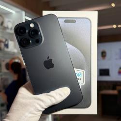 Смартфон Apple iPhone 15 Pro Max 512Гб "синий титан" (Dual Sim) б/у