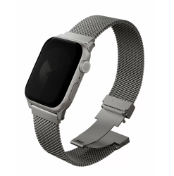 Ремешок Uniq Dante Pro для Apple Watch 42/44/45/46/49 мм миланская петля натуральный