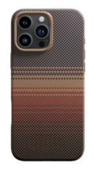 Чехол Knit для iPhone 16 Pro принт закат