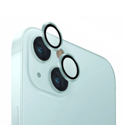 Защитное стекло камеры SupGlass для iPhone 15/15 Plus зеленое