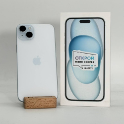 Смартфон Apple iPhone 15 Plus 256Гб голубой б/у