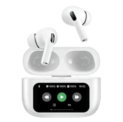 Наушники Wiwu T22 ANC (Type-C) с экраном белые