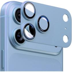 Защитная накладка на блок камер Глазурь для iPhone 18 Pro Max голубая