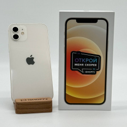 Смартфон Apple iPhone 12 64Гб белый б/у