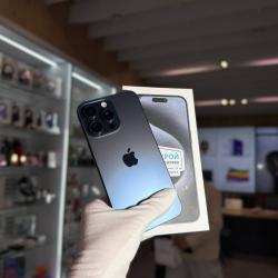 Смартфон Apple iPhone 15 Pro Max 256Гб "синий титан" (Dual Sim) б/у