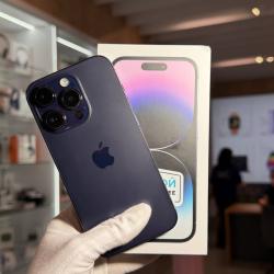 Смартфон Apple iPhone 14 Pro 256Гб темно-фиолетовый (Dual Sim) б/у