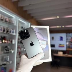 Смартфон Apple iPhone 16 Pro 128Гб "черный титан" (Dual Sim) б/у