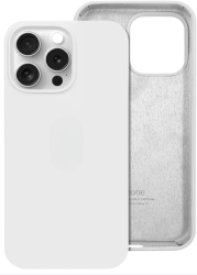 Чехол силиконовый Silicone case 360 для iPhone 12/12 Pro белый