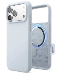 Чехол Elago c MagSafe силиконовый для iPhone 17 Pro светло-голубой