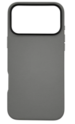 Чехол кожаный Kzdoo MagSafe для iPhone 17 Pro Max серый