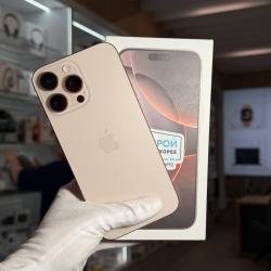 Смартфон Apple iPhone 16 Pro Max 512Гб "песчаный титан" б/у