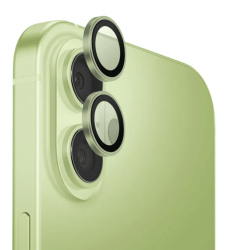 Защитное стекло камеры Uniq Optix Aluguard для iPhone 17 зеленое